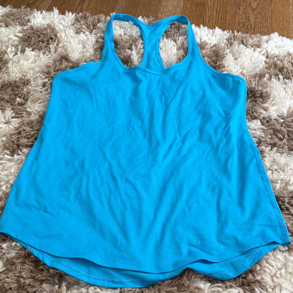 lululemon athletica Vibrant Blue Tank Top